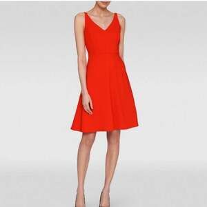 LK Bennett Satsuma Laverne Dress Orange Size 10
